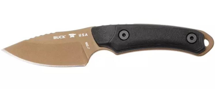 BUCK Alpha Scout Backcountry Black/Black 662BKS1 – Coltello Lama Fissa Made in USA