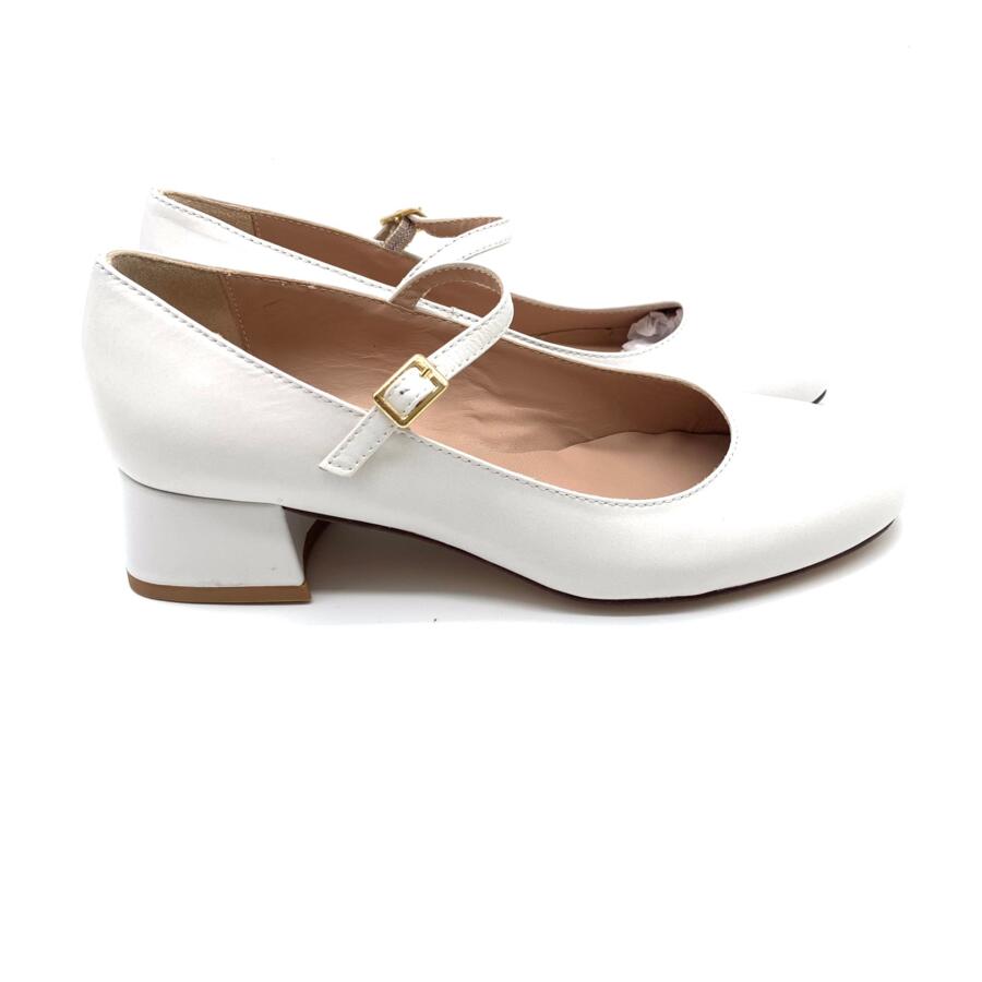 Wil Demulder London ballerina  con cinturino latte