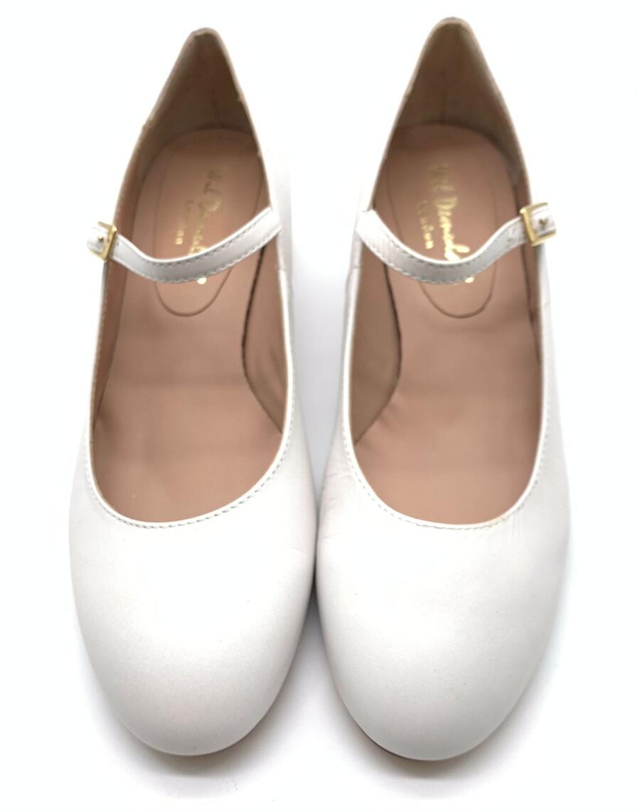 Wil Demulder London ballerina  con cinturino latte