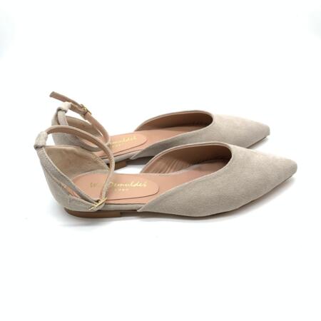 Wil Demulder London ballerina  con  cinturino cappuccino