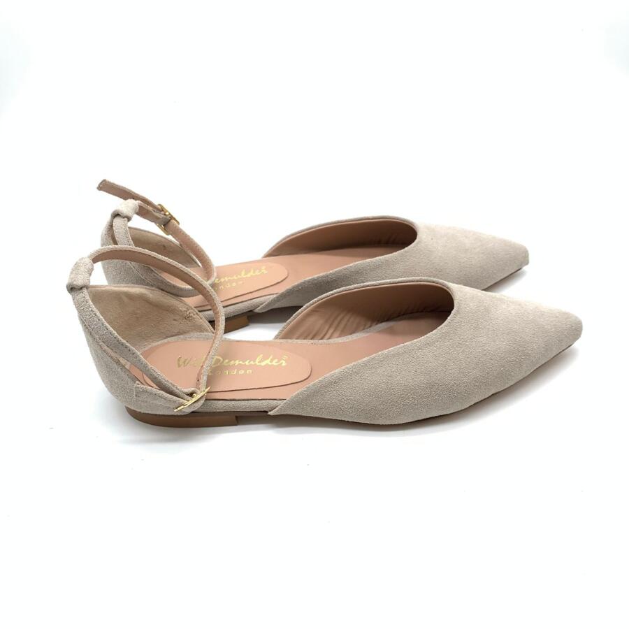 Wil Demulder London ballerina  con  cinturino cappuccino
