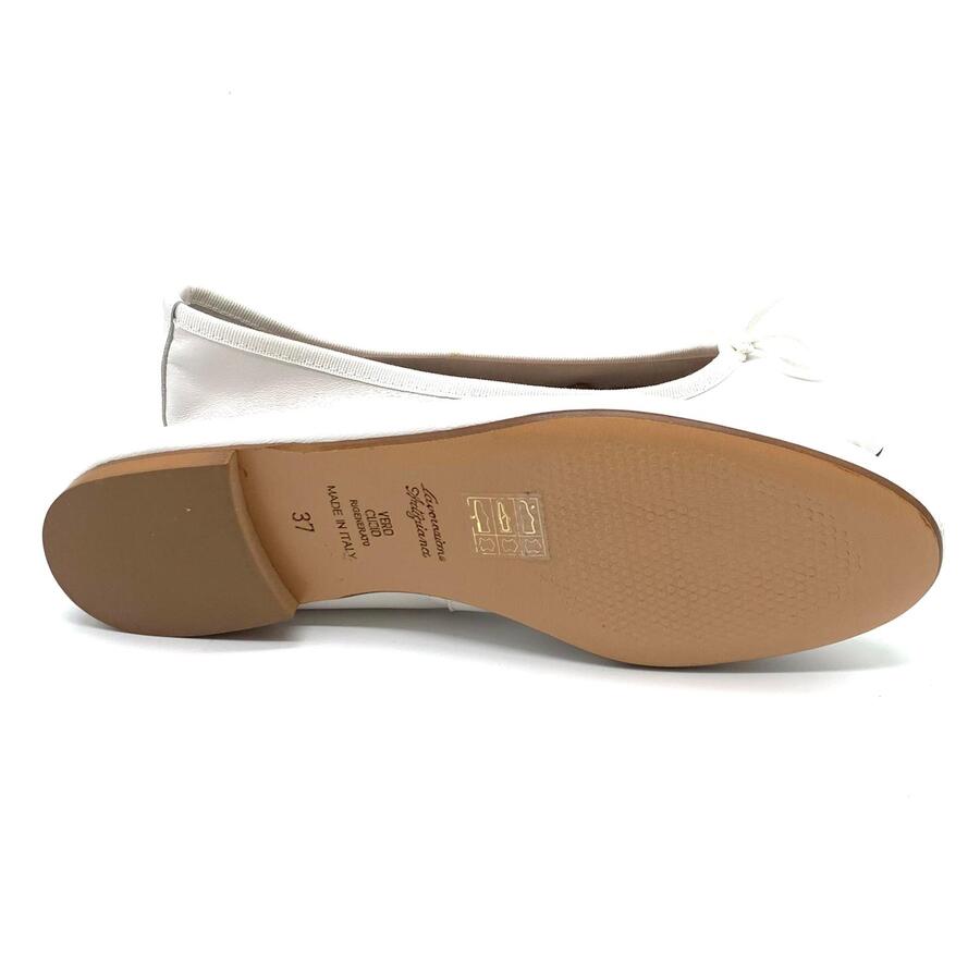 Wil Demulder London ballerina Nappa Latte 