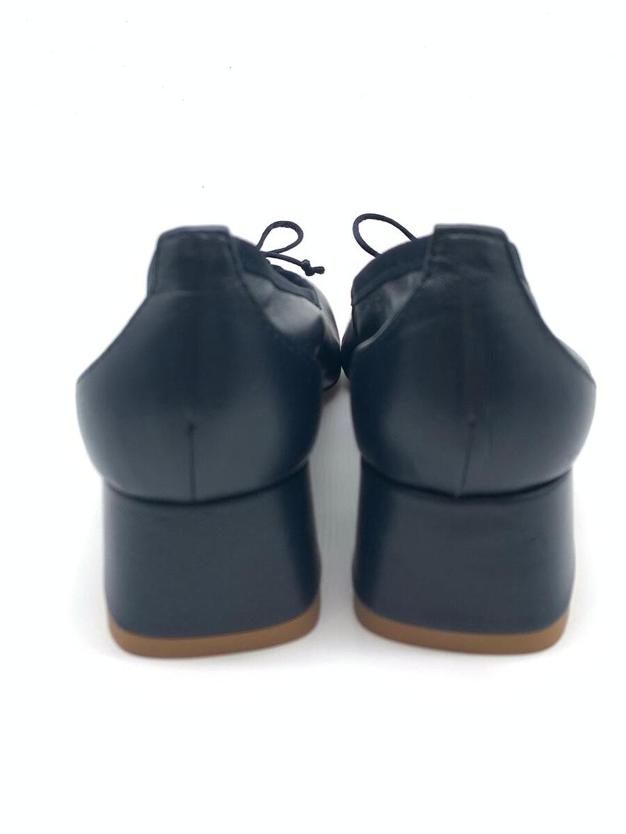 Wil Demulder London ballerina  con tacco Nappa blu