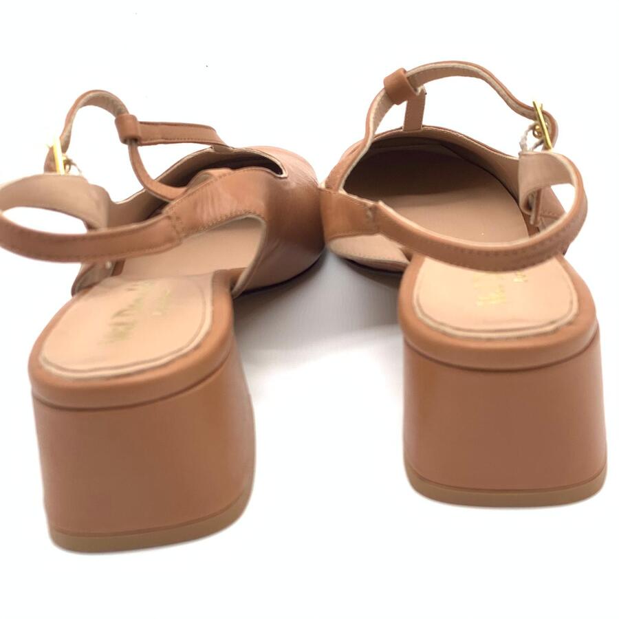 Wil Demulder London Décolleté slingback Nappa cuoio