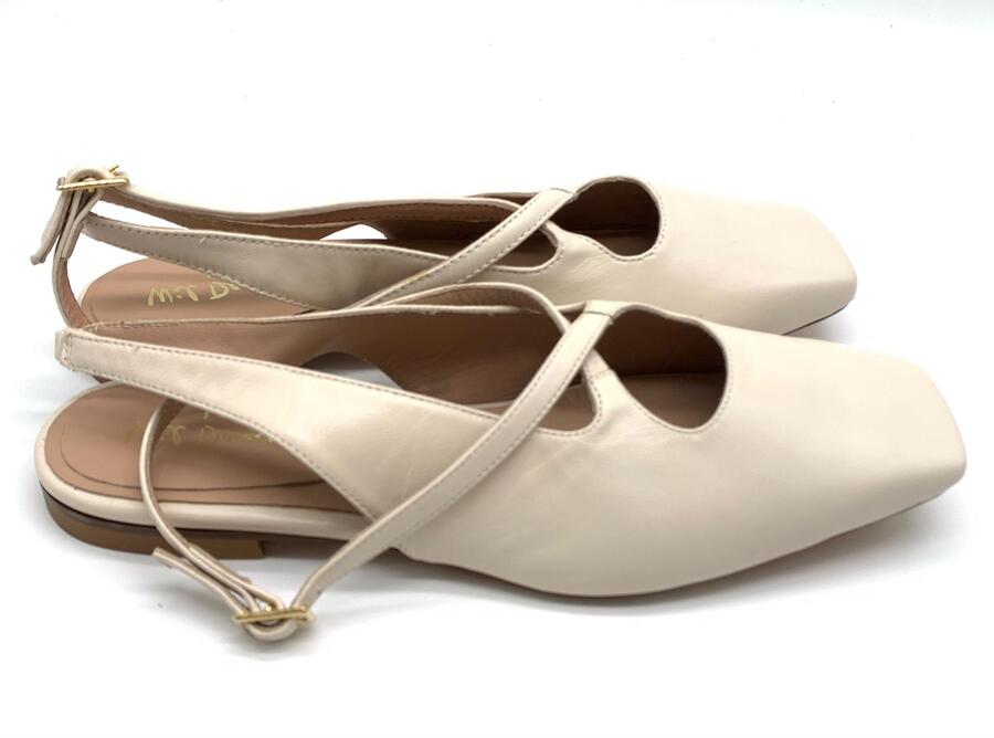 Wil Demulder London slingback Nappa crudo