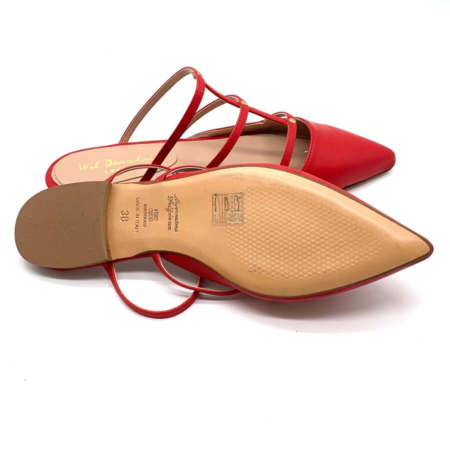 Wil Demulder London flat Nappa rossa