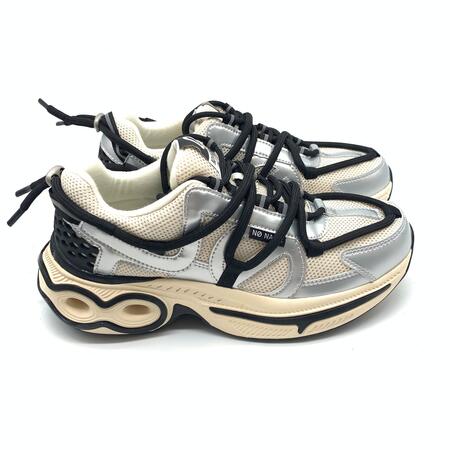 No Name sneakers modello Willo RunnerDove/silver