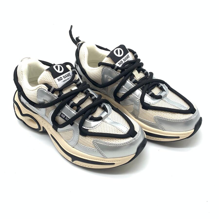 No Name sneakers modello Willo RunnerDove/silver