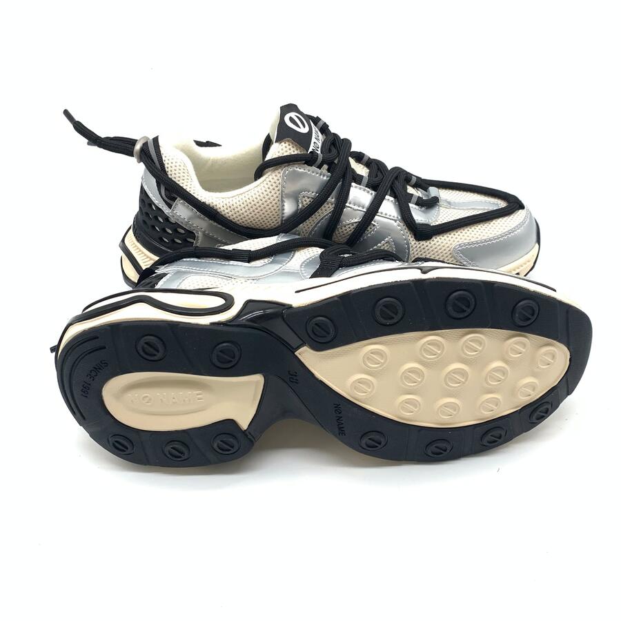 No Name sneakers modello Willo RunnerDove/silver