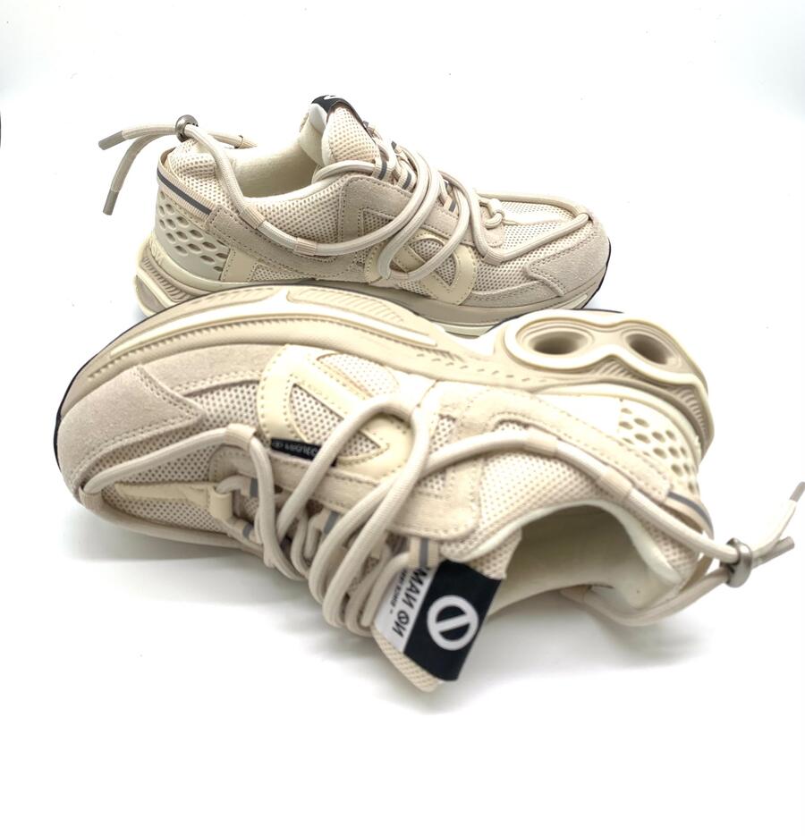No Name sneakers modello Willo RunnerDove/silver 