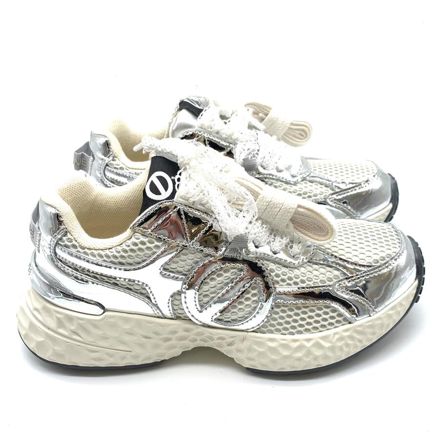 No Name sneakers modello Carter 2.0 Runner Dove/silver