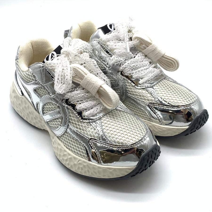 No Name sneakers modello Carter 2.0 Runner Dove/silver