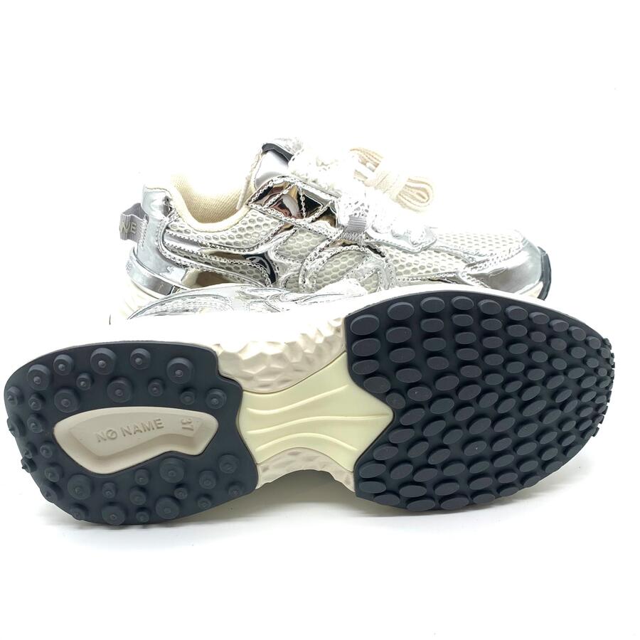 No Name sneakers modello Carter 2.0 Runner Dove/silver