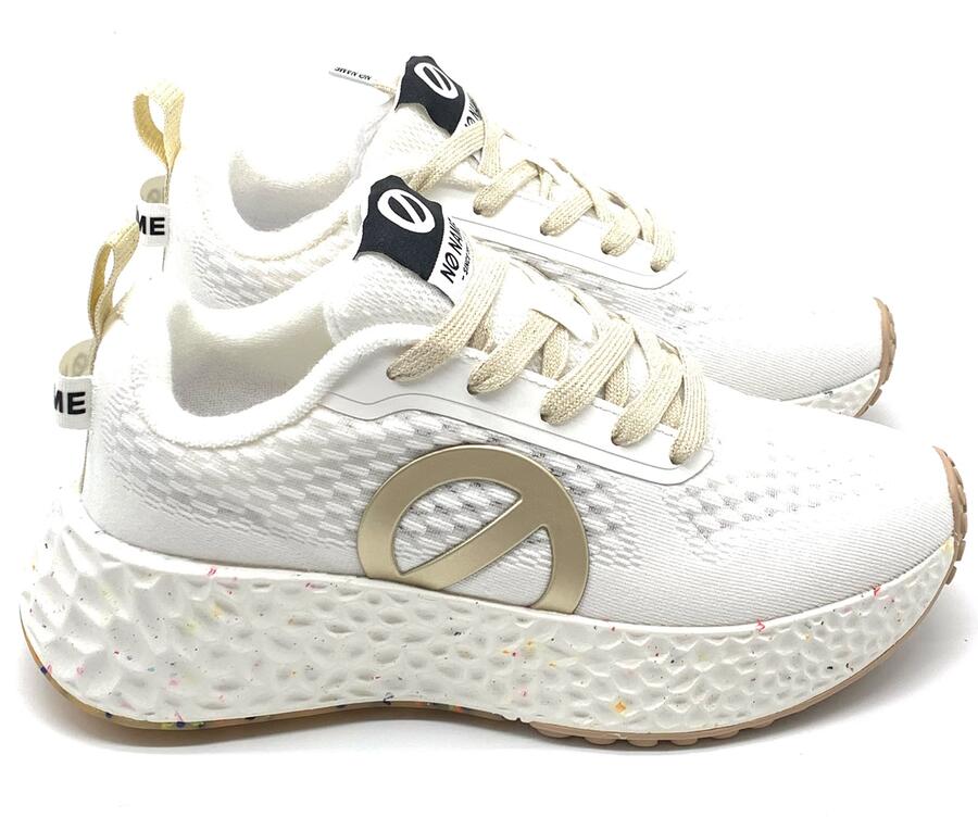 No Name sneakers modello Carter Fly W White/Mat Gold 