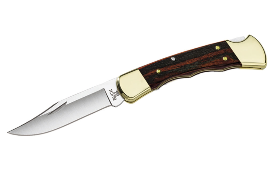 BUCK 110 Folding Hunter Finger Grooved – Coltello Pieghevole Made in USA