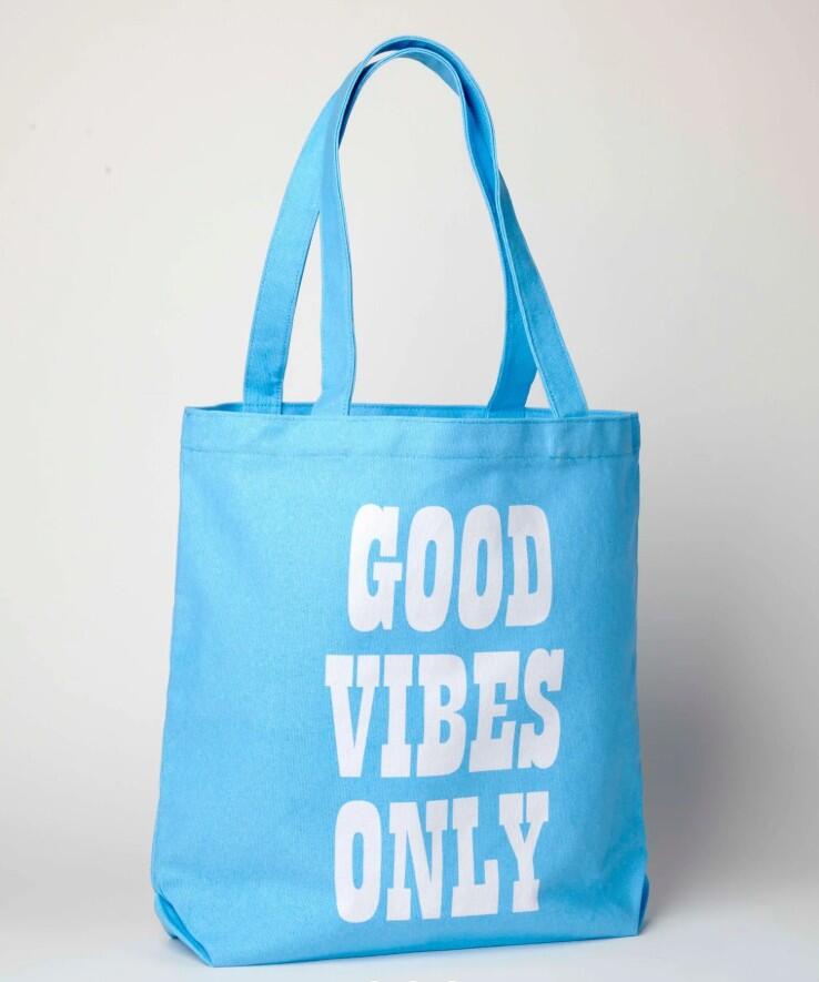 PEANUTS - SHOPPER: Good Vibes Only / TOTE BAG