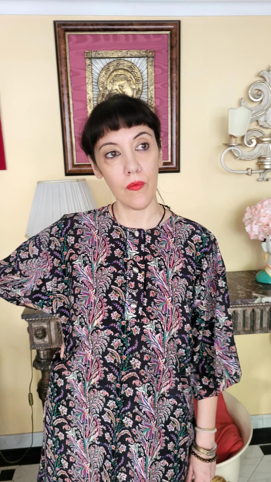 Abito Paisley Vogue 