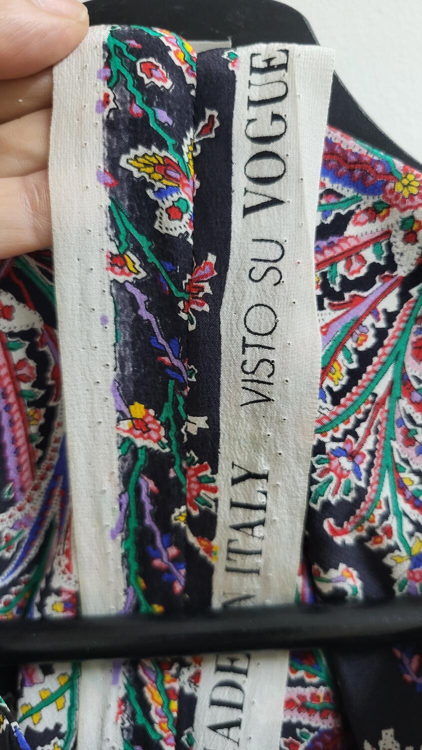 Abito Paisley Vogue 