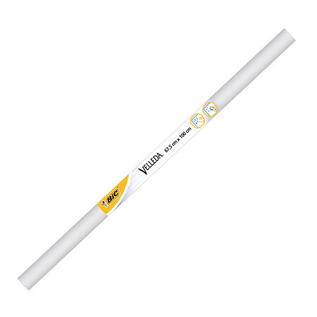 Lavagna Bianca Cancellabile VELLEDA ROLL in Foglio Adesivo 67x100 cm BIC