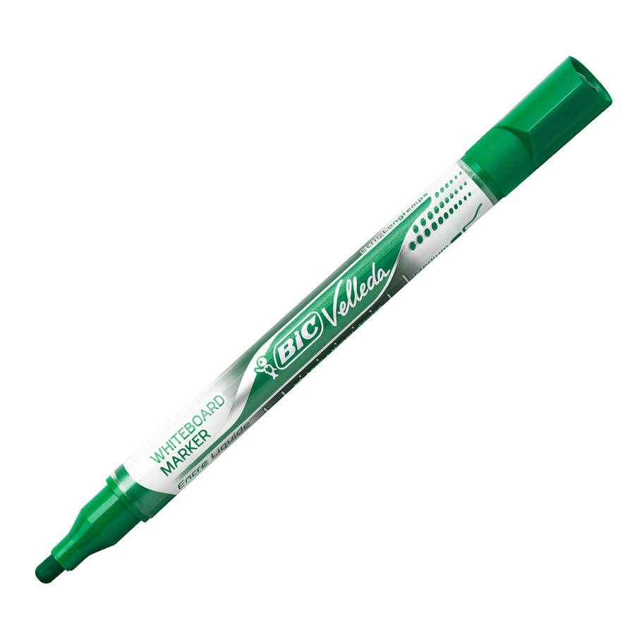 Assortimento Pennarelli da Lavagna Cancellabile Whiteboard VELLEDA Liquid Ink Pocket BIC