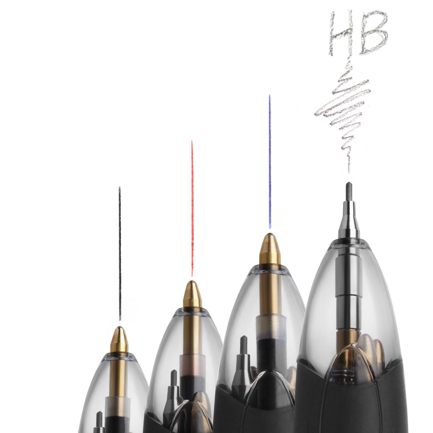 Penna Sfera a Scatto 3 Colori e Matita Portamine Multifunzione BIC - conf. 12 pz