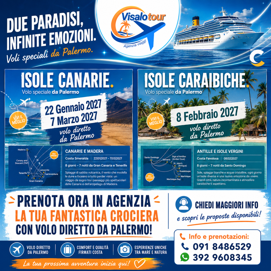 DUE PARADISI , INFINITE EMOZIONI 