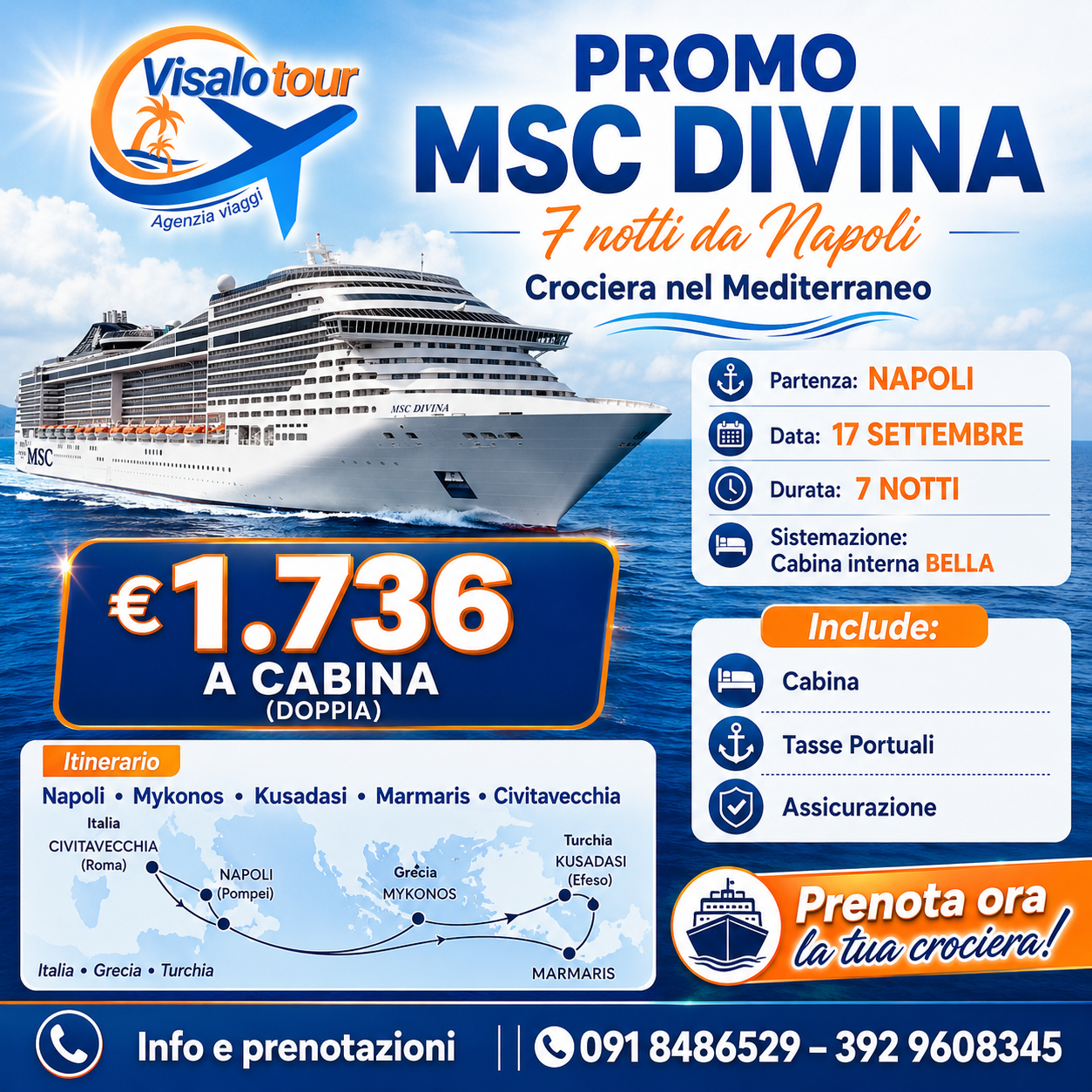 MSC DIVINA - 17 SETTEMBRE 