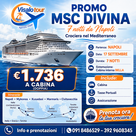 MSC DIVINA - 17 SETTEMBRE 