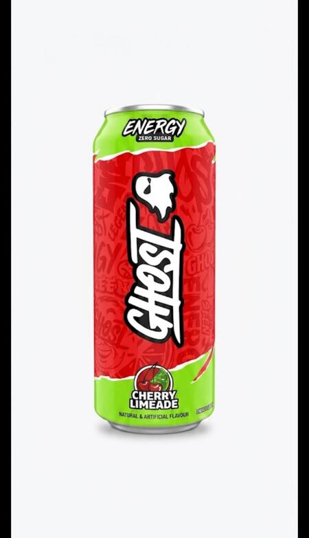 Ghost energy drink zero cherry limeade 500ml
