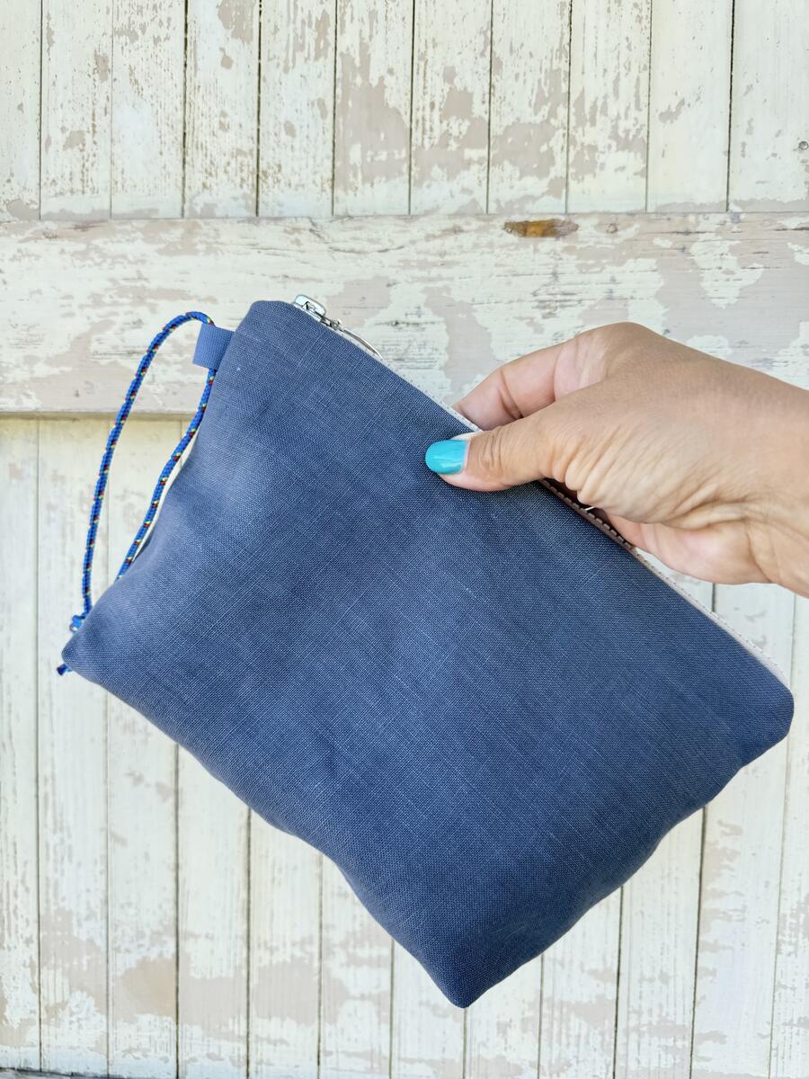 Pochette  grande lino avio 