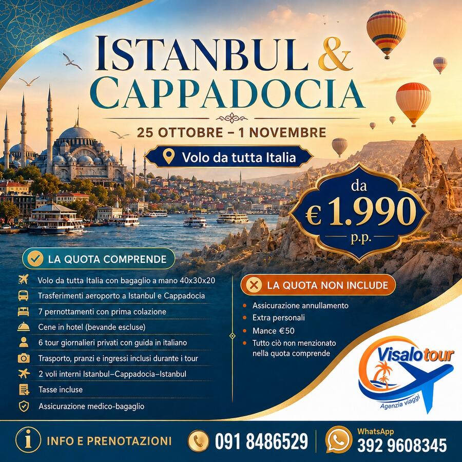 ISTANBUL & CAPPADOCIA