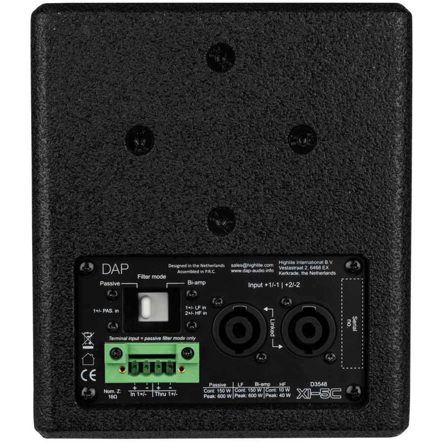 DAP Xi-5C Black