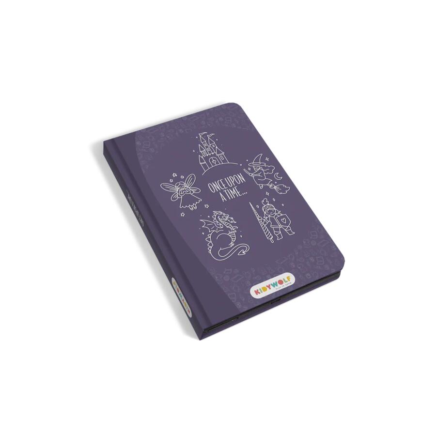 KIDYDRAW‑MINI – Lavagnetta LCD Once Upon a Time con 30 illustrazioni