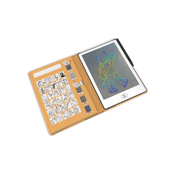 KIDYDRAW‑MINI – Lavagnetta LCD Animals con 30 illustrazioni