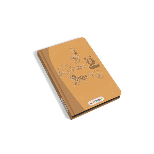 KIDYDRAW‑MINI – Lavagnetta LCD Animals con 30 illustrazioni