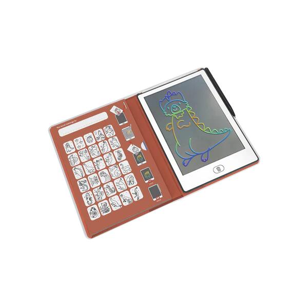KIDYDRAW‑MINI – Lavagnetta LCD Dinosaurs con 30 illustrazioni