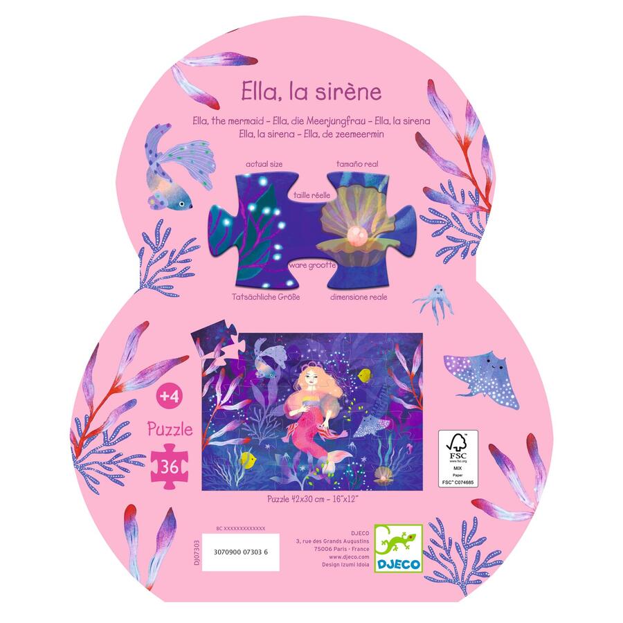 Puzzle Ella, la sirena