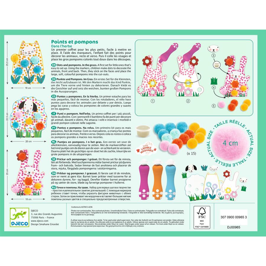 Punti e Pompom – Nell’Erba