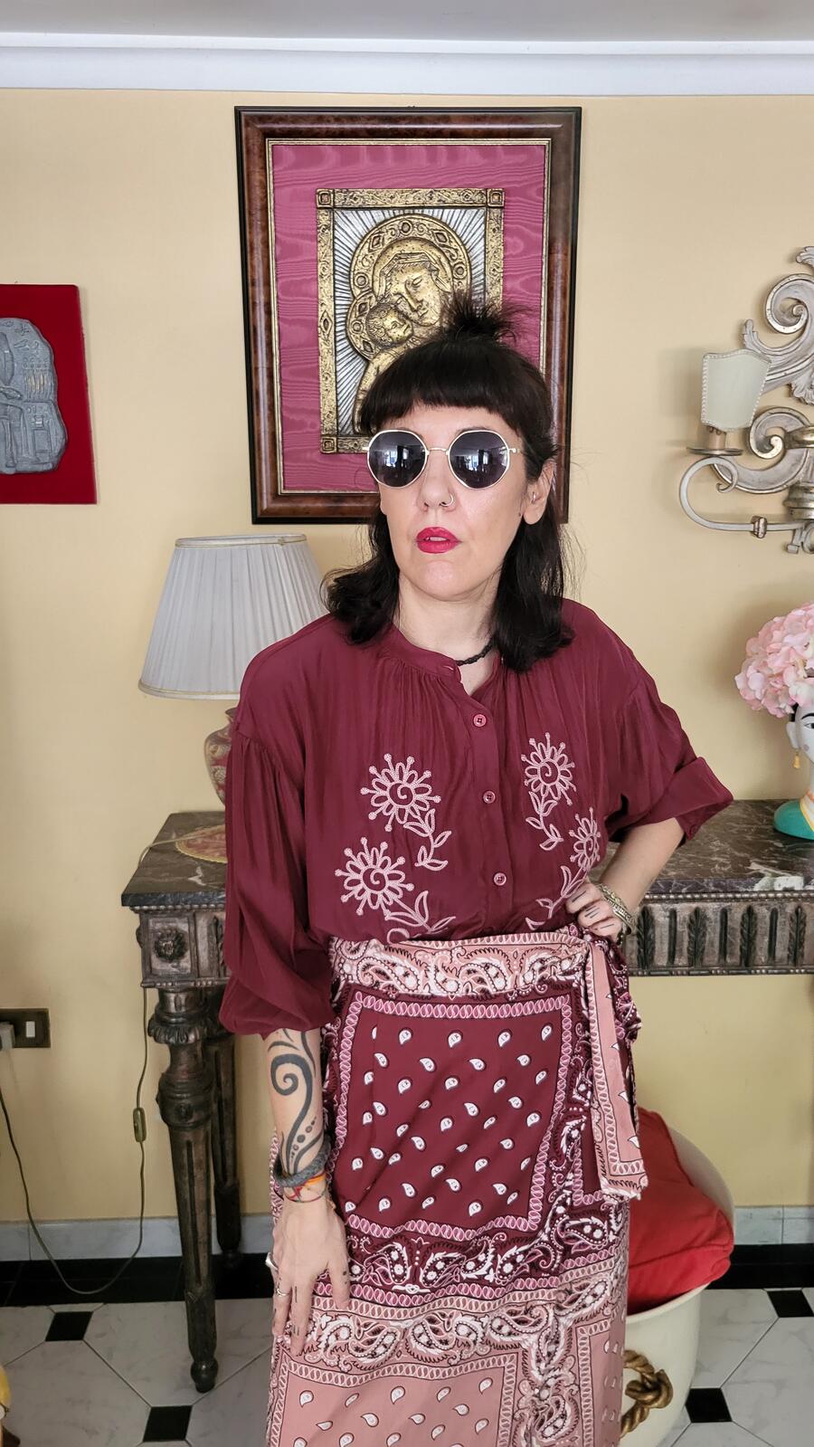 Camicia Floral
