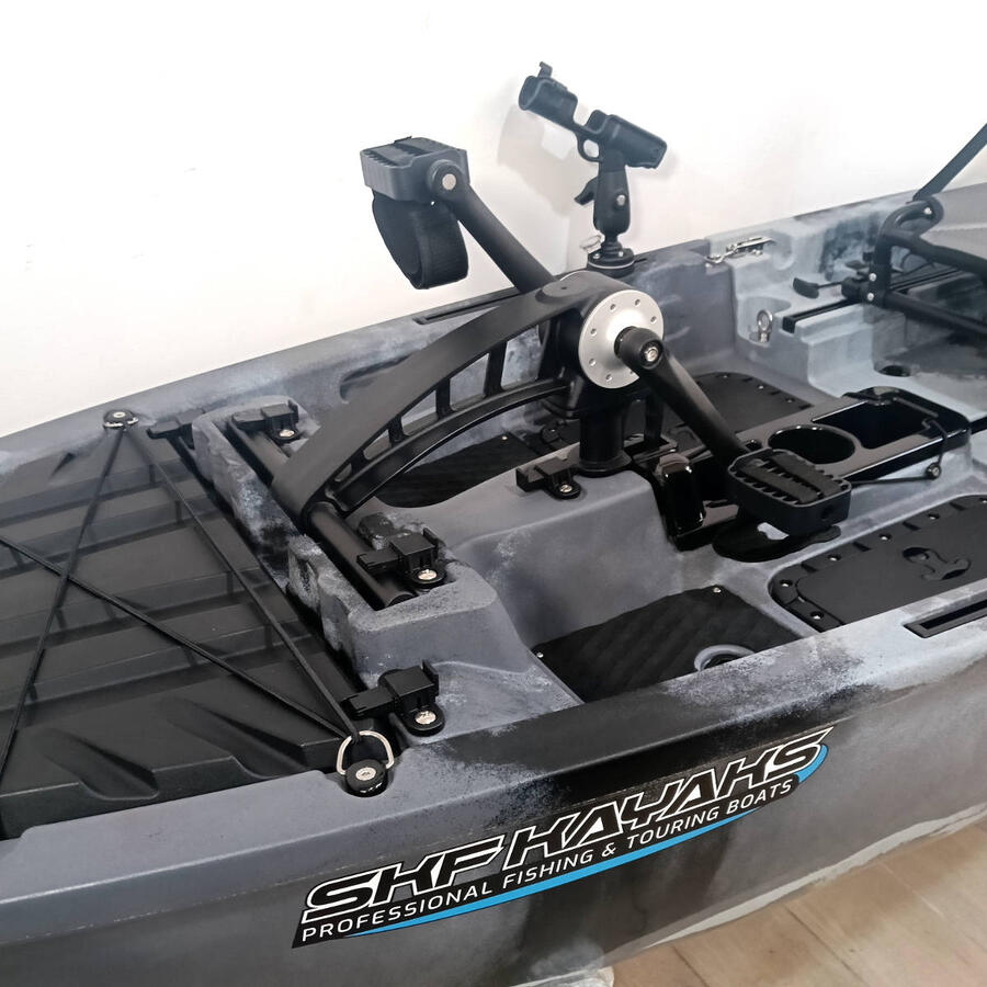 Kayak modulare divisibile da pesca a pedali - SKF Propel S - 286 Cm
