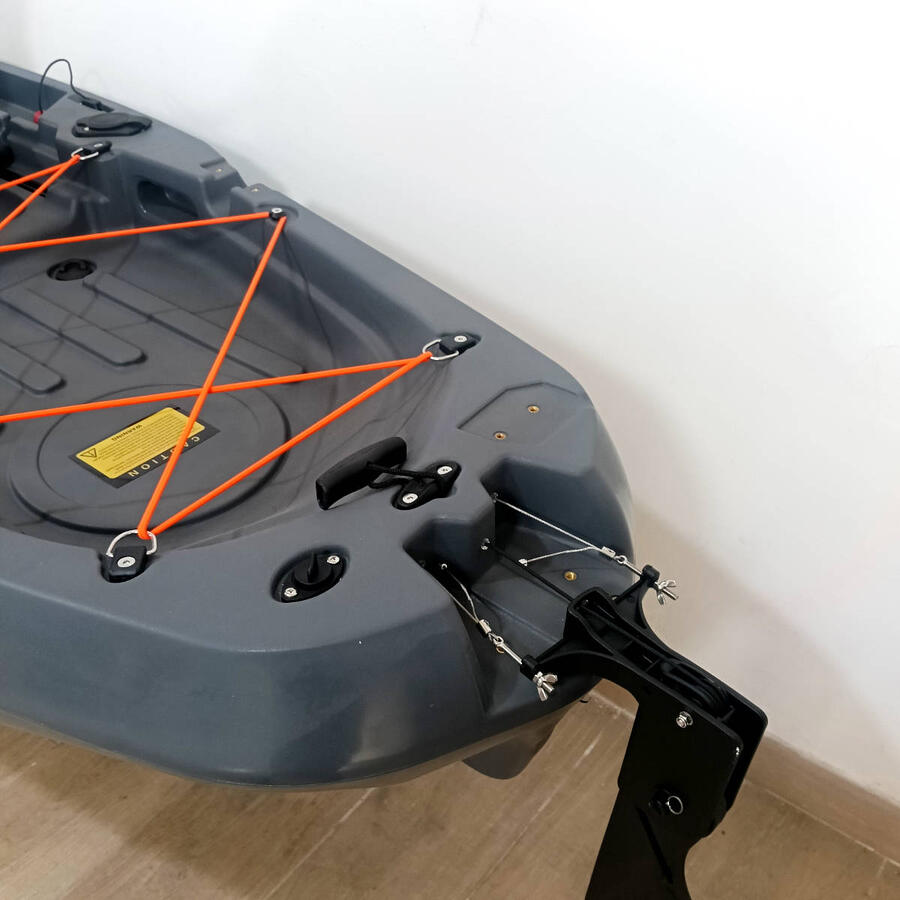 Kayak da pesca a pedali con pinnette - modulare divisibile - 335 cm SKF K1 - Desert