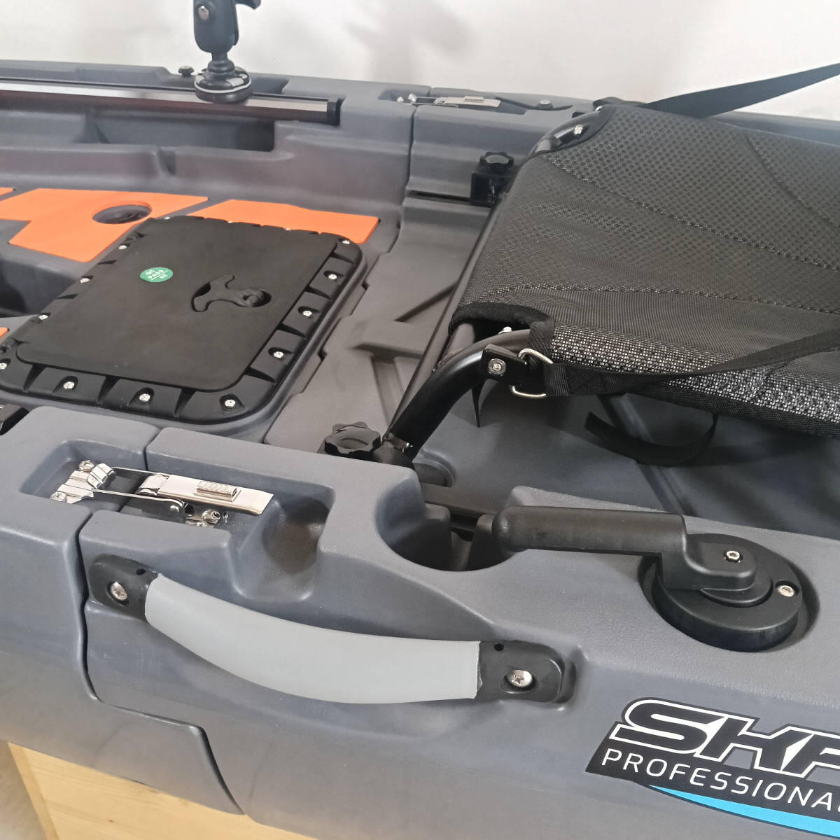 Kayak da pesca a pedali con elica - modulare smontabile 335 cm SKF K1 - Desert