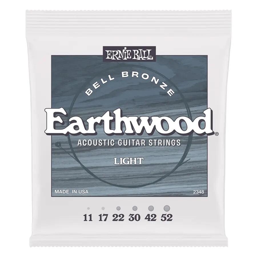 Ernie Ball 2348 Earthwood Bell Bronze Acoustic Light 11-52