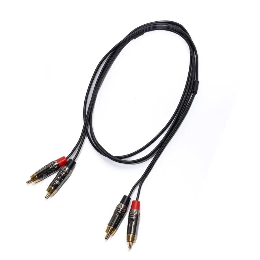 Quik Lok ITST/4RCA-2 Cavo 2x Spina Phono RCA / 2x Spina Phono RCA 2 mt