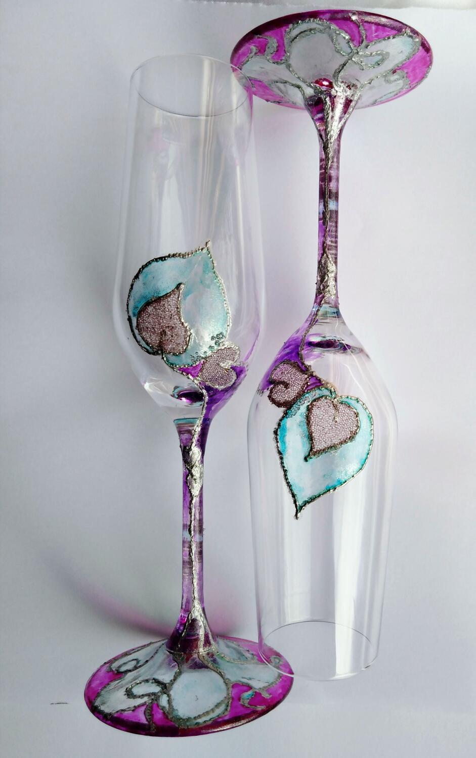 CALICI "CUORI SWAROWSKI"