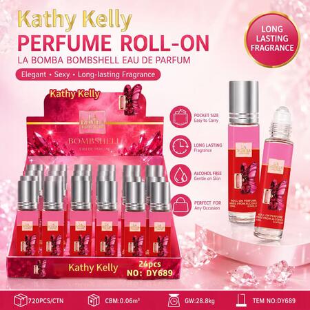 Kathy Kelly Perfume Roll On (La Bomba Bombshell) [Conf. da 24 pezzi]
