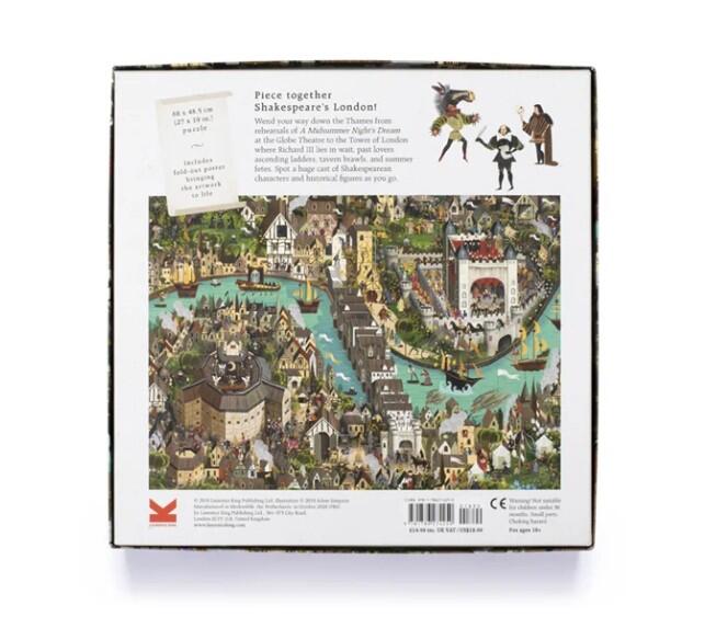 Puzzle 1000 pezzi - The World of Shakespeare