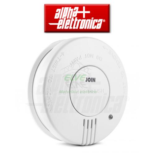 ALPHA ELETTRONICA - 23-330 Rivelatore di fumo fotoelettrico a batteria
