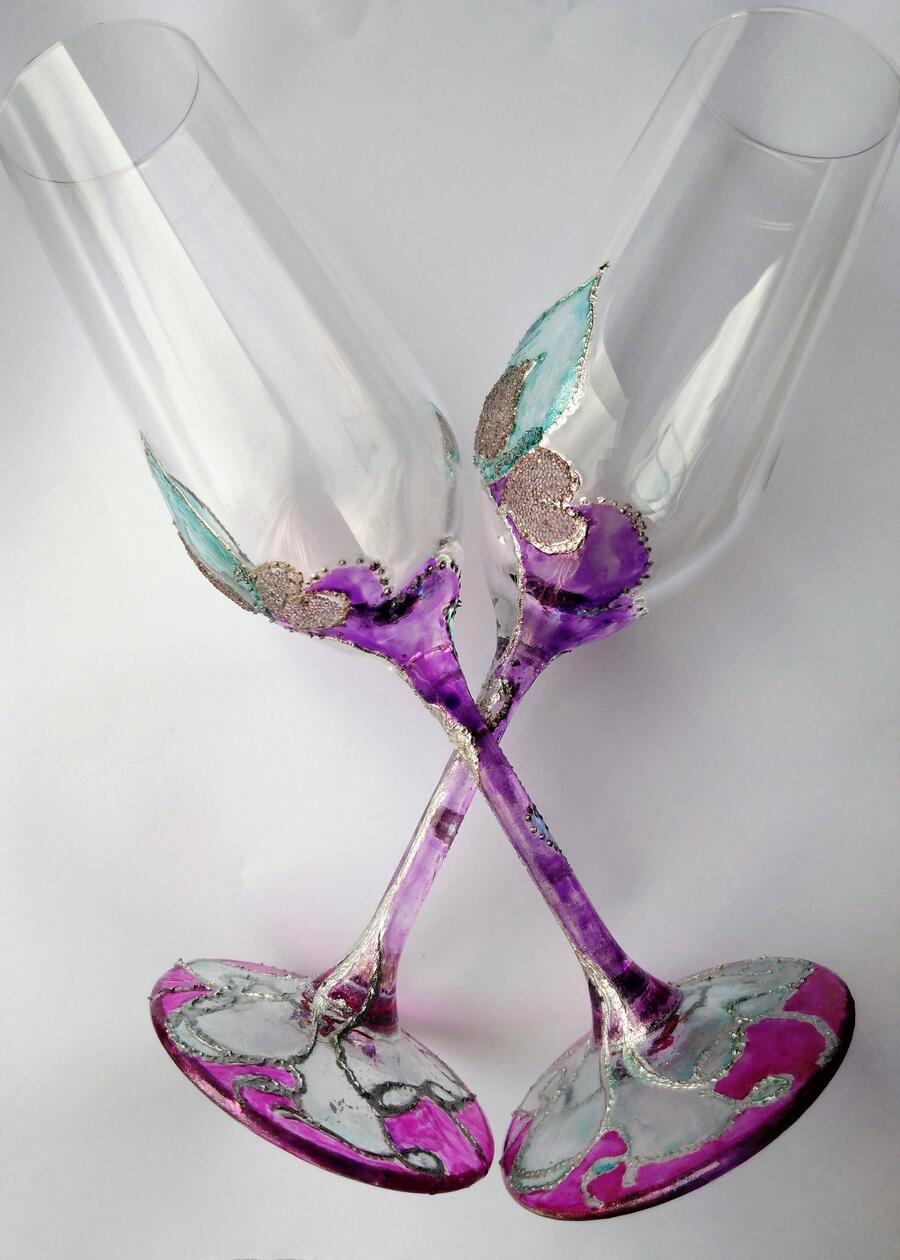 CALICI "CUORI SWAROWSKI"