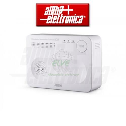 ALPHA ELETTRONICA - 23-310 Rivelatore di monossido di carbonio CO a batterie